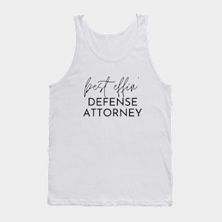 Defense Attorney Gift Idea For Him Or Her, Thank You Present Tank Top